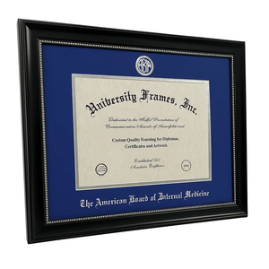 Marco para Certificado 2025, 8.5x11 <span class=keywords><strong>A4</strong></span>, Blanco, Negro y Borgoña, Marco para Diploma de Graduación - Product Image 1