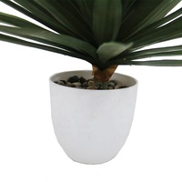 Plante artificielle réaliste en faux sisal de 40 cm, verdure décorative pour salon et chambre à coucher, vente en gros