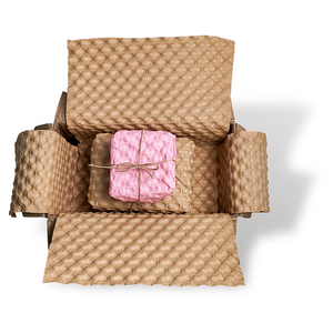 Aircosan 100% экологически чистые и пригодные для вторичной переработки Пузырьковые подушки для упаковки, упаковочные материалы для машины для изготовления бумажных пузырей - Product Image 5