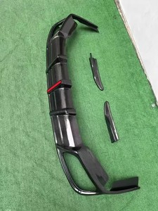Diffusore Posteriore Nero Lucido in ABS per BMW G05 <span class=keywords><strong>X5</strong></span>, Stile Lampada per Paraurti Posteriore <span class=keywords><strong>X5</strong></span> <span class=keywords><strong>M</strong></span> Sport 2019-2025, Kit Carrozzeria <span class=keywords><strong>X5</strong></span> - Product Image 5