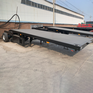 Superlink 20ft 40ft Flat-Deck Truck Trailer Superlink-trailer 60 Ton Superlink Trailers - Product Image 3