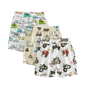 Shorts en coton pour bébés garçons, motif voiture de dessin animé, respirants et légers, vente en gros transfrontalière OEM ODM - Product Image 2