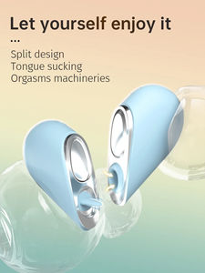 Liefde 2-In-1 Hart-Vorm Orale Clitoris Stimulator Metaal Likken Tong Vibrator Dildo Uit Fabriek Direct Sex Speelgoedwinkel - Product Image 5