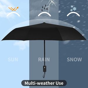 QIXIA Luxury 8-Bone <b>Automatic</b> <b>Umbrella</b>, Heavy-Duty for Heavy Rain, UV Protected, Portable Folding <b>Umbrella</b> for Men & Women - Product Image 2