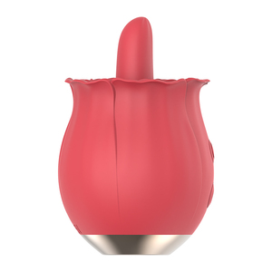 <strong>2026</strong> New Design Rose Clitoral Stimulator Swaying Tongue USB Rechargeable Silicone Vibrator Women OEM Custom Logo Adult <strong>Sex</strong> <strong>Toy</strong> 7 - Product Image 2