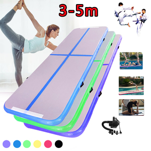 IHOMINF Fabrication en gros <span class=keywords><strong>Tapis</strong></span> <span class=keywords><strong>de</strong></span> gymnastique <span class=keywords><strong>gonflable</strong></span> en PVC pour entraînement avec pompe à air Piste <span class=keywords><strong>de</strong></span> tumbling <span class=keywords><strong>gonflable</strong></span> pliable - Product Image 4