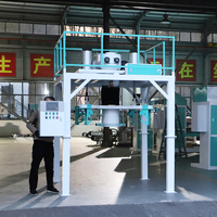 Semi-Automatic 1000 kg Sugar Salt Beverage Paper FIBC Jumbo Bag Hopper Filling Machine High Accuracy Energy Saving Long Service