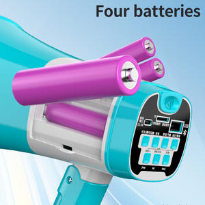 हॉट सेलिंग रिचार्जेबल मेगाफोन स्पीकर शक्तिशाली उपयोगी मेगाफोन हैंडहेल्ड मेगाफोन - Product Image 6