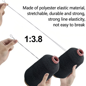 Filament de fil élastique teint <span class=keywords><strong>SUPERCLEAN</strong></span> 420D/75 Spandex/Polyester pour point de croix - Product Image 4