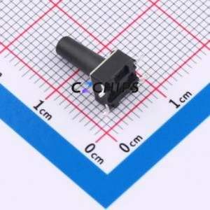 TS-1102S-C-Q-B Tactile Switch SMD-4P,6x6mm Switch Single Pole Single Throw Round Button 2.6N Vertical Mount - Product Image 2