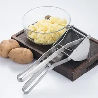 Roestvrijstalen Aardappelstamper Roestvrijstalen Aardappelrijder Met Haak Keukengereedschap