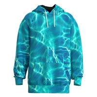 Hoodie pria hoodie sublimasi logo kustom hoodie besar pullover pria hoodie Cetak penuh untuk pria