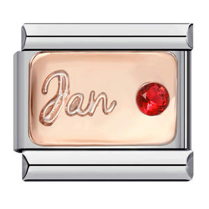 Nuova Tendenza Moda: Charm con Pietre Portafortuna dei 12 Mesi, Compatibili con Bracciali in Acciaio Inox da 9mm, per Creazione Gioielli Fai-da-Te - Product Image 3