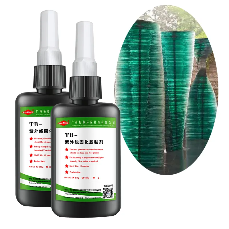 Manufacturers sell colorless transparent liquid bonding metal glass UV acrylic adhesive glue