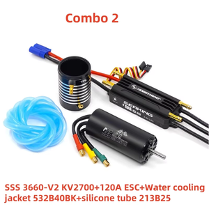 Ensemble combo moteur/contrôleur de vitesse électrique TFL 36 -V2 Series ESC 3660 3682 SSS Motor <span class=keywords><strong>Hobbywing</strong></span> <span class=keywords><strong>120A</strong></span> V3/160A V4 RTR Refroidissement par eau - Product Image 4