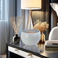 Meilleure vente 150ml électrique USB Ultrasonic Fire Flame Aroma Diffuseurs Huile essentielle Parfumé Ultrasonique Humidificateur d'air