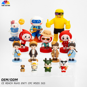 OEM ODM Biểu Tượng Tùy Chỉnh 3D Hành Động Hình Nhỏ Dễ Thương 3D Anime Bức Tượng Cá Nhân Thiết Kế PVC Đồ Chơi Thủ Công Mỹ Nghệ Phim Hoạt Hình Mù Hộp - Product Image 2