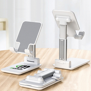 Promotion Phone/<b>Tablet</b> Desktop Adjustable Height Cell Phone Electronic <b>Stand</b> With Logo - Product Image 2
