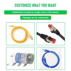 <strong>High</strong> <strong>Speed</strong> 8 Cores Telecommunication Cat5 Cat6 Cat6a <strong>network</strong> ethernet patch cord <strong>UTP</strong> <strong>Cat5e</strong> Drop Cable RJ45 Cat7 Cat 8 Cable - Product Image 3