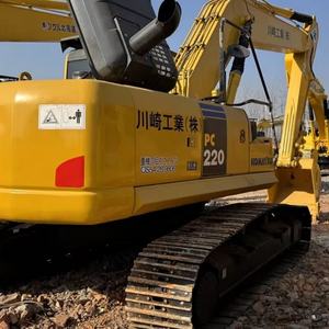 Entrega Rápida, Excavadora Usada Komatsu220-8 de 22 Toneladas, Motor Original, Bomba Hidráulica PLC, Motor y Engranaje, Certificación EPA, 1 Año de Garantía - Product Image 2