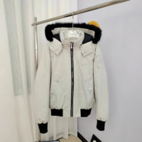 Veste d'hiver chaude pour homme avec motif ciseaux, en fausse fourrure de renard, coupe-vent et chaude pour l'extérieur
