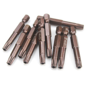 <b>Torx</b> <b>Screwdriver</b> Bits 6 Mm 1 4 Inch S2 Steel Magnetic Hardened Plum Blossom Shape Pneumatic Tool Accessories - Product Image 3