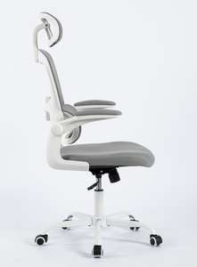 Nouvelle <span class=keywords><strong>chaise</strong></span> de <span class=keywords><strong>bureau</strong></span> <span class=keywords><strong>ergonomique</strong></span> grise en maille respirante 2026 avec appui-tête 3D réglable et coussin lombaire à ressorts, <span class=keywords><strong>chaise</strong></span> de <span class=keywords><strong>bureau</strong></span> inclinable - Product Image 4