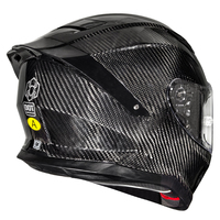 Casque en fibre de carbone 3K et noire, directement de l'usine - Certifié 3C et DOT, prêt à l'emploi, garantie de 12 mois