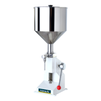 Petite machine de remplissage manuelle quantitative de liquides pour bouteilles, haute productivité, utilisation facile, parfum, huile essentielle, lotion corporelle