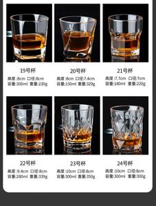 Verres à vin, à whisky, à bière, à brandy, à vodka, en cristal de luxe, personnalisés, pour bar à domicile - Product Image 4