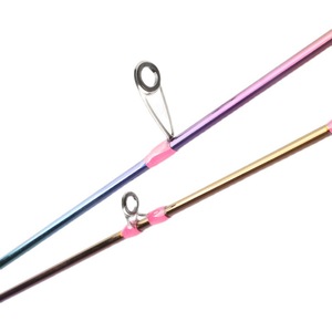 Canne à pêche Makou L-Action ultra-légère en fibre de carbone avec guides SIC pour la pêche au bar en eau douce - Product Image 2