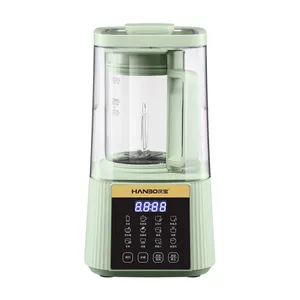 Gglass blender multifunction heating soundproof electric high speed home blender heavy duty Blenders countertop blende