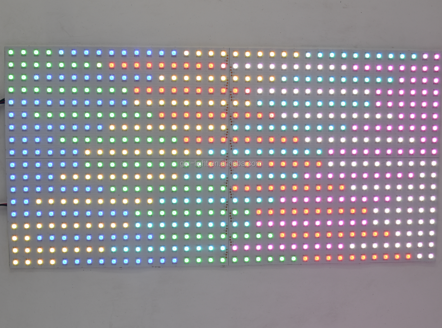 22Khz flicker-free RGB APA102 LED Pixel Panel full color 5V flexible digital pixel led light panel