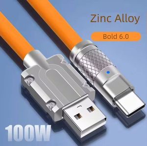 สายชาร์จเร็วแบบหลายหัว USB C ยาว 1 เมตร ผลิตจากซิงค์อัลลอยด์ พร้อมซิลิโคน สำหรับโทรศัพท์มือถือ ลดราคาพิเศษ - Product Image 4