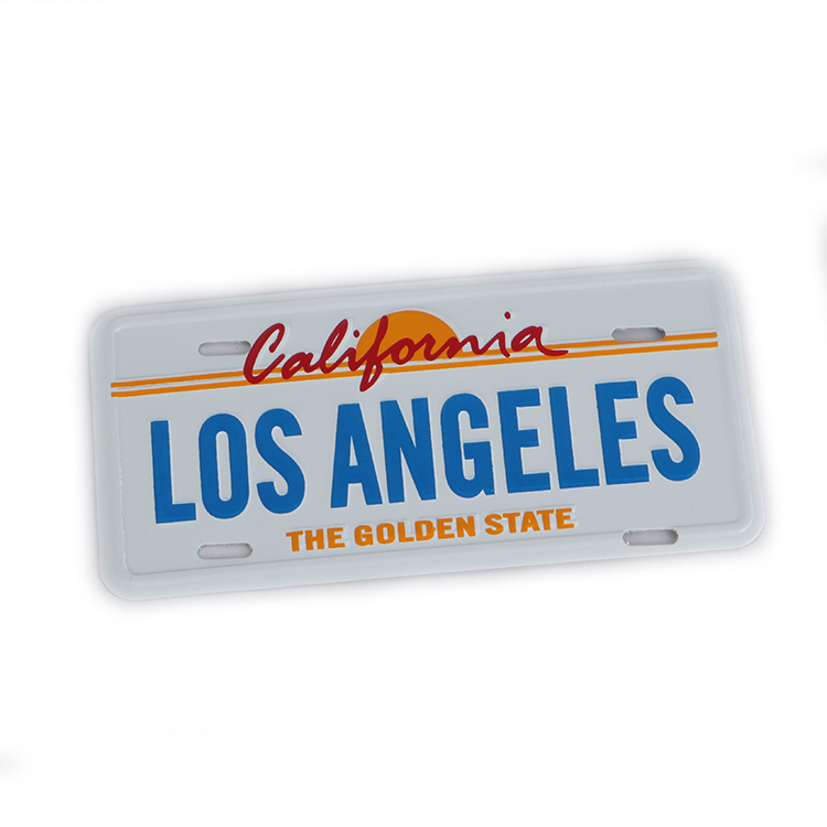 Custom Logo Emboss Metal Aluminum Steel