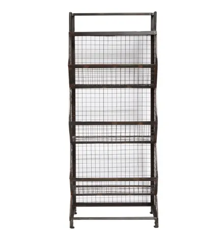 Nordic Decoratief Antiek Type Mesh Antiek Type Opslagrek Houder Muur