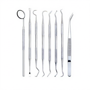 Dental Probe Oral Mirror Tartar Remover Stainless Steel Manual <b>Tooth</b> <b>Cleaning</b> <b>Tool</b> CE Certified by SurgiRight - Product Image 1