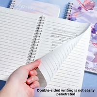 Carnet A5 à spirale – Édition Cadeau – Style Chic et Frais – Pages lignées épaissies avec perforations et bords détachables pour
