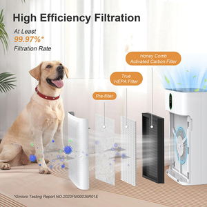 OEM/ODM Pet <strong>Air</strong> <strong>Purifier</strong> For Home Large Room Wi-Fi &amp; Odor Control PM2.5 <strong>Air</strong> Quality <strong>Monitor</strong> Auto Mode HEPA Filter Removes Dust - Product Image 3