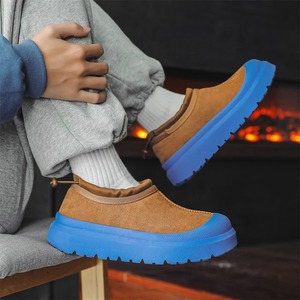 Botas de nieve, nuevo estilo de invierno, para hombre y mujer, par de botas para parejas, con aumento de altura, suela gruesa, acolchadas, con aislamiento grueso, zapatos cálidos de algodón - Product Image 3
