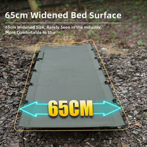 <span class=keywords><strong>Lit</strong></span> de camping <span class=keywords><strong>pliable</strong></span> E-RIKE avec cadre réglable et large, capacité de charge de 150 kg, cadre en aluminium robuste, <span class=keywords><strong>lit</strong></span> de camping <span class=keywords><strong>pliable</strong></span> pour l'extérieur - Product Image 5