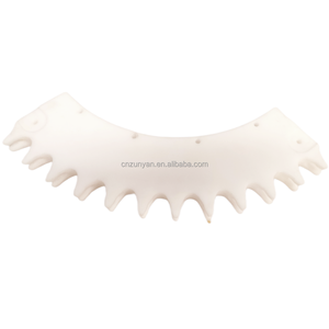 Customized CNC Machining Milling Turning Parts Fabrication Service Nylon6 UHMW-PE POM PA <strong>Gear</strong> <strong>Segment</strong> - Product Image 1
