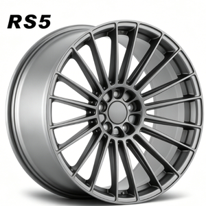 Nouvelle jante en alliage d'aluminium coulé multi-rayons RUNLUN 18/19/20 Wide 8.0/8.5/9.0/9.5 CPD5X114.3/100/108/112/120 Gris Satiné - Product Image 1