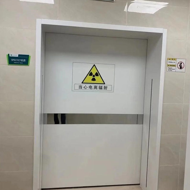 3pbmm Radiation Protection Electric Lead Doors for Hospital Surgery Room Lead Door for Operation Room Use