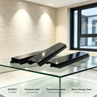Tira de Rotura Térmica de 34 mm, Aislamiento de Nailon PA66 para Puertas y Ventanas de Aluminio, Sistema de Fachada de Muro Cortina, Calidad de Exportación Garantizada