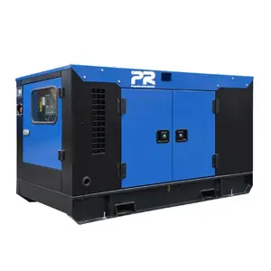 ISO 9001 CE Certified PR 5kVA 50kva 3 Phase Diesel Generator Silent Type with Auto Start Open Frame 400V/110V Voltage Range