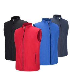 <strong>Men's</strong> Lightweight Softshell Vest Breathable Polyester Waterproof Windproof Outerwear for Golf &amp; <strong>Running</strong> Woven Fabric <strong>Gilet</strong> - Product Image 2