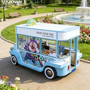 Stainless Steel Electric Mobile Food <b>Trailer</b> Fully Equipped Kitchen Double Sink Water System Customizable Color Size for Sale - Product Image 1