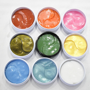 Patchs hydrogel pour les yeux en gros, marque privée OEM, pour lutter contre les <span class=keywords><strong>cernes</strong></span>, masque pour les yeux en hydrogel au collagène personnalisé - Product Image 1