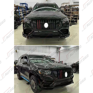 Kit de carrosserie Offre Spéciale d'usine pour <span class=keywords><strong>Mercedes</strong></span> Benz X167 GLS 2020-2025 <span class=keywords><strong>400d</strong></span> 450 580 4MATIC mise à niveau vers Sport B-BBs Style pare-chocs + calandre - Product Image 4